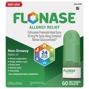 Flonase 알레르기 구호 Nasal 스프레이, 24 시간 비 Drowsy 알레르기 약, 미터 Nasal 스프레이 - 60 스프레이