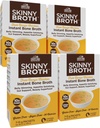 COUNTRY FARMS 마른 제 7 일 계획, 즉시 닭 뼈, 10G 단백질, 교원질 유형 II는, 더 나은 소화, 뼈 건강, 7 일 계획, 4 팩, 28-15g 소포를 승진시킵니다