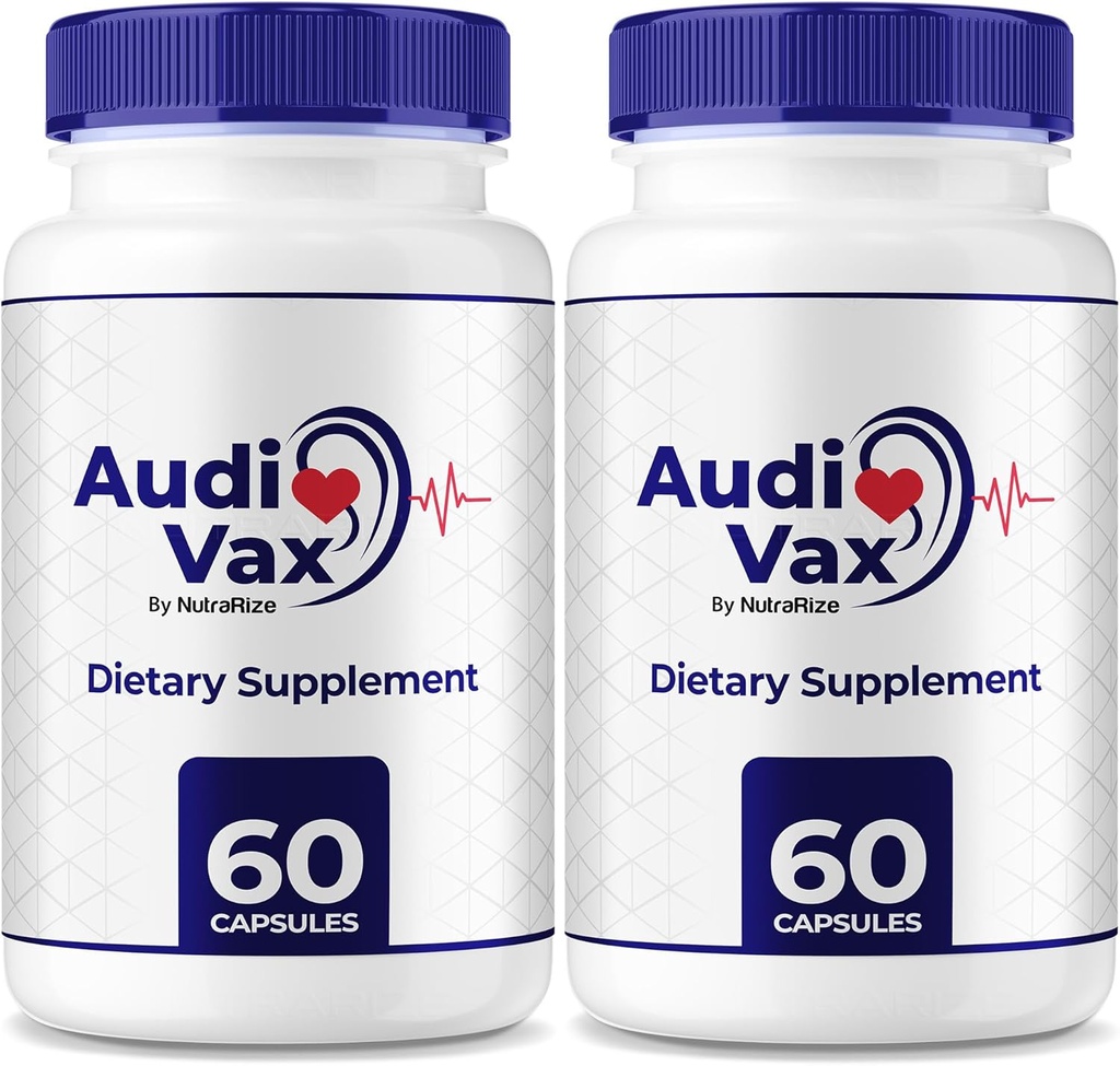 (2개의 팩) Audivax - Audi Vax 진보된 최대 귀 지원, 안 귀 건강을 승진시키는 자연적인 공식, Audi Vax 건강, 공식적인 감사 약, Audivax 검토 (120의 캡슐)를 위한 최대 힘