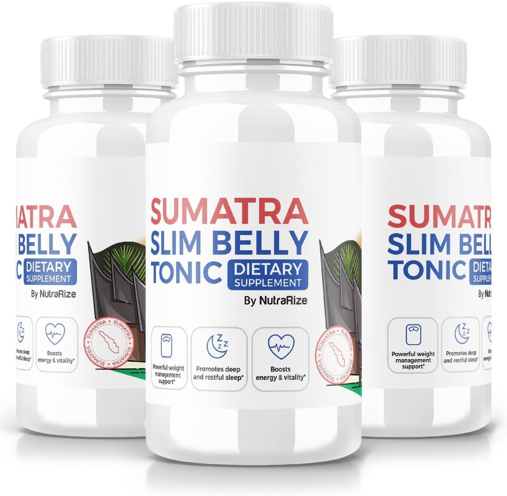 (3 팩) Sumatra 슬림 벨리 토닉, Sumatra 슬림 벨리 토닉 다이어트 보충 고급 체중 감소, 최대 강도 모든 자연 알약 대상 Belly 지방, Sumatra SlimBelly 리뷰 (180 캡슐)