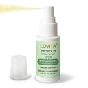 Lovita Bee Propolis Throat 스프레이, 18% Bioflavonoids, 알코올 무료, 면역 지원, Throat Soothing, 산화 방지제, Gentle 맛, 1 Fl Oz (팩 1)