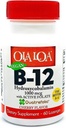 Ola Loa 비타민 B12 하위 언어 체리 다이어트 보충 - HydroxyCobalamin, 활성 Folate, Vegan 공식 - 몸의 에너지, Nerve 및 두뇌 지원 촉진 - 60 정제