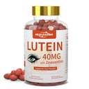 Lutein과 Zeaxanthin 보충교재 Softgels: 비타민 C, E, Omega 3, Lutein & Zeaxanthin를 가진 눈 비타민 그리고 보충교재 시각과 구호 눈 피로