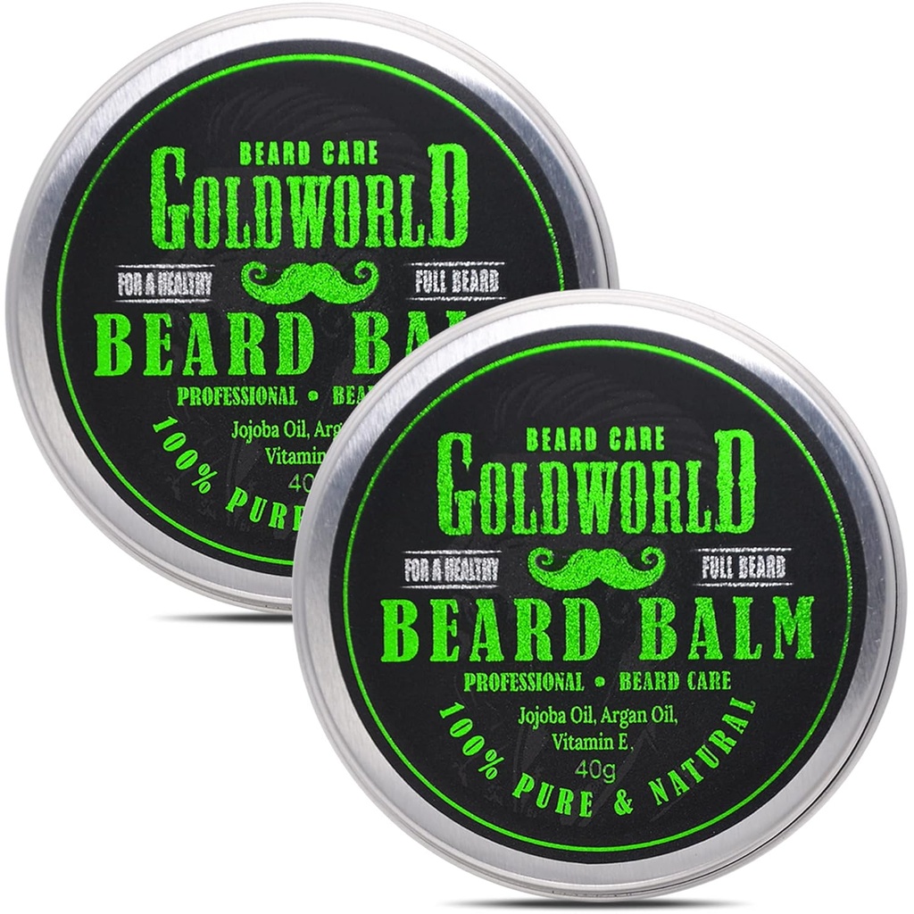 GoldWorld 2 팩 Beard Grooming,Beard Care 용 발기