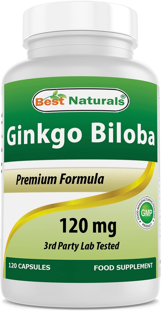 제일 자연적인 은행나무 Biloba 120 mg 120 캡슐