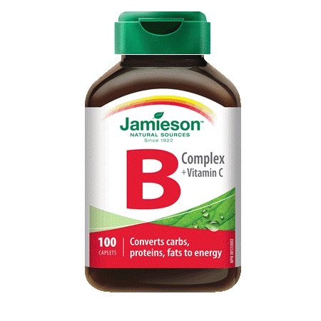 Jamieson Laboratories B Complex 비타민 C-100 캡슐 브랜드