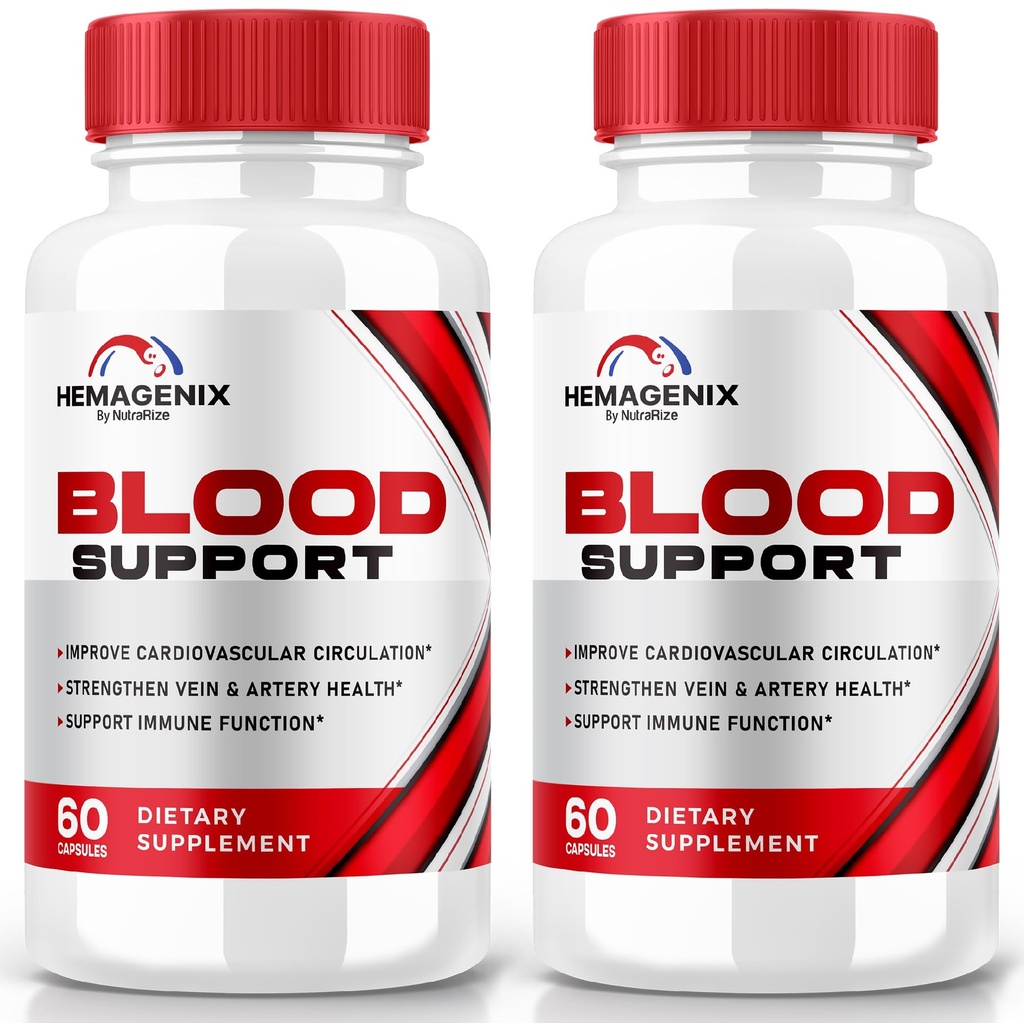 (2 팩) Hemagenix 캡슐, Hemagenix 고급 혈액 지원 공식, 건강 수준 유지에 모든 자연 보충, 전반적인 웰빙에 대 한 추가 강도 약, 공식 리뷰 (120 캡슐)