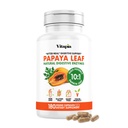 Digestion, Bloating Relief, 남성 및 여성을위한 면역 지원 - 1500mg 유기농 파야 파우더 - 180 Veggie 캡슐 - Non-GMO, Gluten-Free, Vegan-Friendly