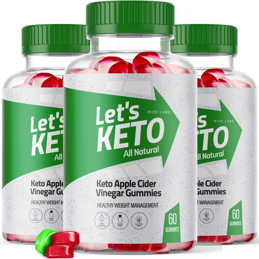 실험실을 rize - Keto Apple Cider Vinegar Gummies for Weight Management Loss - 고급 공식 - 모든 천연 성분 (180 Gummies) (포장 3)