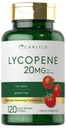 Carlyle Lycopene | 20mg | 120 Softgels | 비 GMO & 글루텐 프리 보충교재