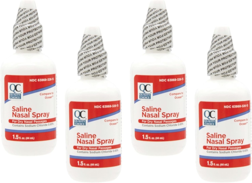 품질 선택 사선 Nasal 구호, 1.5oz (포장 4)
