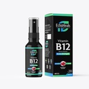 비타민 B12 액체 스프레이 | 에너지 지원 비타민 B12 | Vegan | Non-GMO | 글루텐 프리 | 40 스프레이 | 1500 mcg / 스프레이 | 라즈베리 맛 | 1 fl Oz