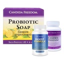 Proper Digestion의 MASSE 규정식 보충 - Probiotic Balance & Restore Formula and Probiotic Lemon Body Soap