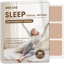 성인 추가 강도를위한 수면 패치 - 남성과 여성을위한 빠른 행동, 피부 친화적 인, Cruelty Free Sleep Aid Alternative | 90 패치
