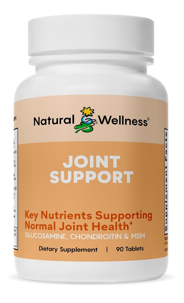 MSM 및 Turmeric Supplement로 천연 웰니스 글루코사민 Chondroitin - 관절 건강, 기동성 및 연골 강도 지원 - 유연성을위한 글루코사민 MSM 정제 - 90 카운트