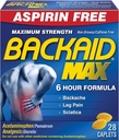 Backaid 최대 기복 모자, 28 개 (포장 6)