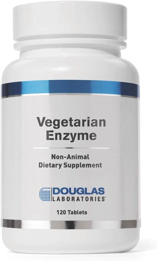 Douglas Laboratories Enzyme | 채식주의자를 위해 적당한 발효 효소 | 120의 정제