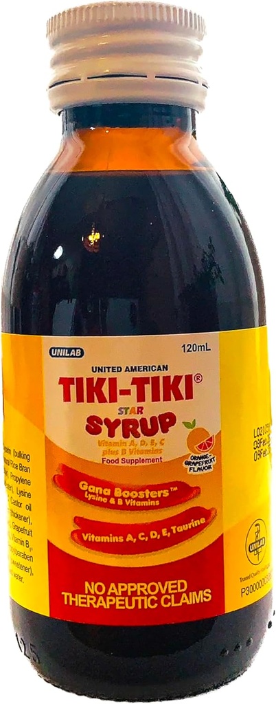 Tiki-Tiki 스타 플러스 시럽 120ml