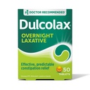 Dulcolax 자극제 Laxative 정제, 예측할 수 있는 & 효과적인 변비 기복, 스트레이브 스트레이닝 & bloating, Bisacodyl 5 mg, 50 조사