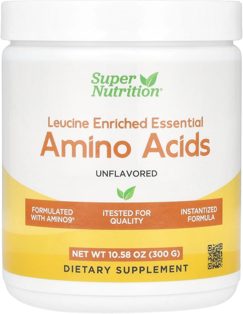 L-Leucine, L-Lysine, L-Threonine 및 L-Isoleucine, Unflavored, 10.58 oz (300 g)를 가진 SuperNutrition Leucine는 필수 아미노산을 풍부하게 했습니다