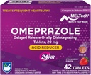 Rite Aid Omeprazole 지연 방출 구두로 정제, 딸기 풍미, 20 mg – 42 조사, 산성 흡진기 및 Heartburn 기복