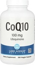 Lake Avenue CoQ10 영양 - Ubiquinone 보충 - 산화 방지제 활동을 촉진 - 글루텐 무료, 비 GMO - 100 mg - 360 Veggie 캡슐