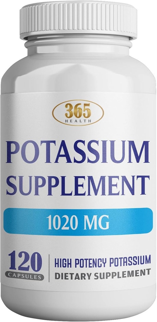 365 건강 탄산 칼슘 보충 1020 mg | 탄산 칼슘 | 비 GMO | 글루텐 프리 | 미국에서 제작 | 120 채식 캡슐