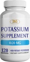 365 건강 탄산 칼슘 보충 1020 mg | 탄산 칼슘 | 비 GMO | 글루텐 프리 | 미국에서 제작 | 120 채식 캡슐