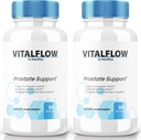 (2 팩) VitalFlow 캡슐, VitalFlow 고급 전립선 지원 공식, Regain 통제에 공식적인 자연적인 공식, 웰니스를 지원하는 최대 힘 알약, 작은 교류 리뷰 (120의 캡슐)
