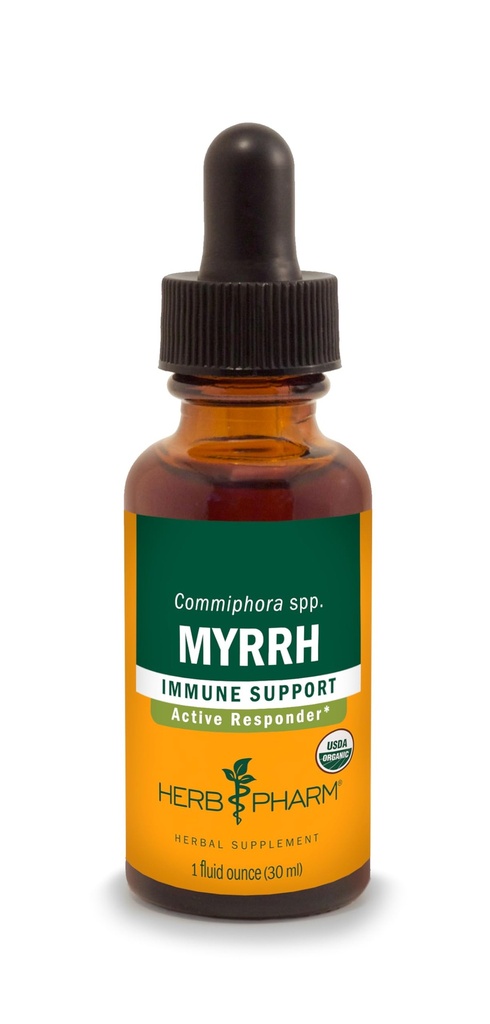 면역 체계 지원을 위한 허브 Pharm Myrrh 액체 추출물 - 1 Ounce (DMYRR01)