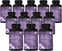 호르몬 균형 & 망고 | 무드 스윙, 핫 플래시, 나이트 스웨터 & 과민성에서 구호 - Isoflavones, 블랙 코호쉬, 라즈베리, Valerian, Sage, 레드 클로버, 레몬 발름 - 60 카운트 (12)