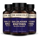 박사. Mercola Gallbladder 효소 - Gallbladder & Digestive 건강 지원 - Pancreatic Protease, Amylase & Lipase 포함 - Non-GMO, 글루텐 프리 & Soy-Free - 90 지연 릴리스 캡슐 (90 서빙)
