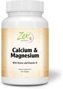 Zen Supplements - 향상된 흡수를위한 D3 및 Boron을 가진 Hi Potency 칼슘 및 마그네슘, Bone 건강 및 뼈 밀도 250-Tabs 지원