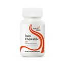 건강한 대사를 지원하기 위하여 건강 철 Chewable - 무기물 보충교재 - 남자 & 여자에 있는 보충교재 원조 근육 기능 - 에너지 지원 보충교재 - 10 mg의 60의 정제
