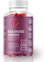 Bladderwrack & Burdock Root와 유기 바다 Moss Gummies – 일반 웰빙을위한 Vegan Supplement – 60 조사