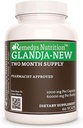 Remedy의 영양 GlandJa-New | 1,000 mg, 60 Vegan 캡슐 번식 초본 다이어트 보충