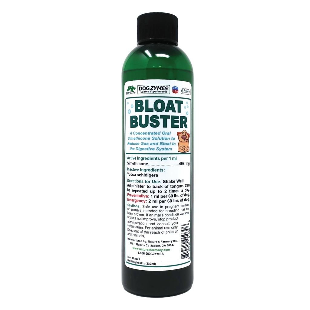 Dogzymes Bloat 버스터 (8 Ounce)