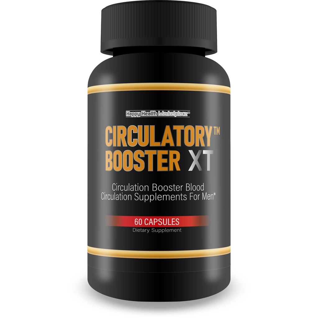 Circulatory Booster XT - 남자를위한 최고의 순환 부스터 혈액 순환 보충제 - 전체 바디 순환 지원을위한 고급 혈액 흐름 지원 - 더 나은 혈액 흐름 혈액 순환 알약