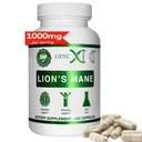 Genex Formulas Lions Mane Supplement with 100% Lions Mane Extract - Nootropics 두뇌 지원 보충교재 1000mg/serving - (120 캡슐)