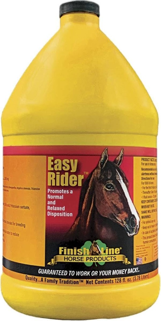 끝 선 쉬운 라이더 Equine 보충교재 128 oz
