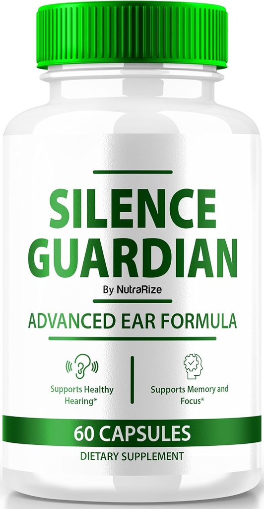 Silence Guardian - 고급 귀 공식, 360 Hearing 지원 공식, 감사 건강, SilenceGuardian 검토 (60 캡슐)를 유지하기 위해 모든 천연 재료