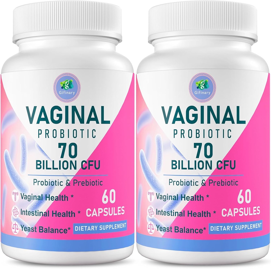 질 Probiotics, Prebiotic & D-Mannose, Vaginal Health, Urinary, PH Balance, Immune & Digestive, 120 캡슐을 가진 여자를 위한 70억 CFU 13 Strains Probiotics