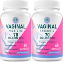 질 Probiotics, Prebiotic & D-Mannose, Vaginal Health, Urinary, PH Balance, Immune & Digestive, 120 캡슐을 가진 여자를 위한 70억 CFU 13 Strains Probiotics