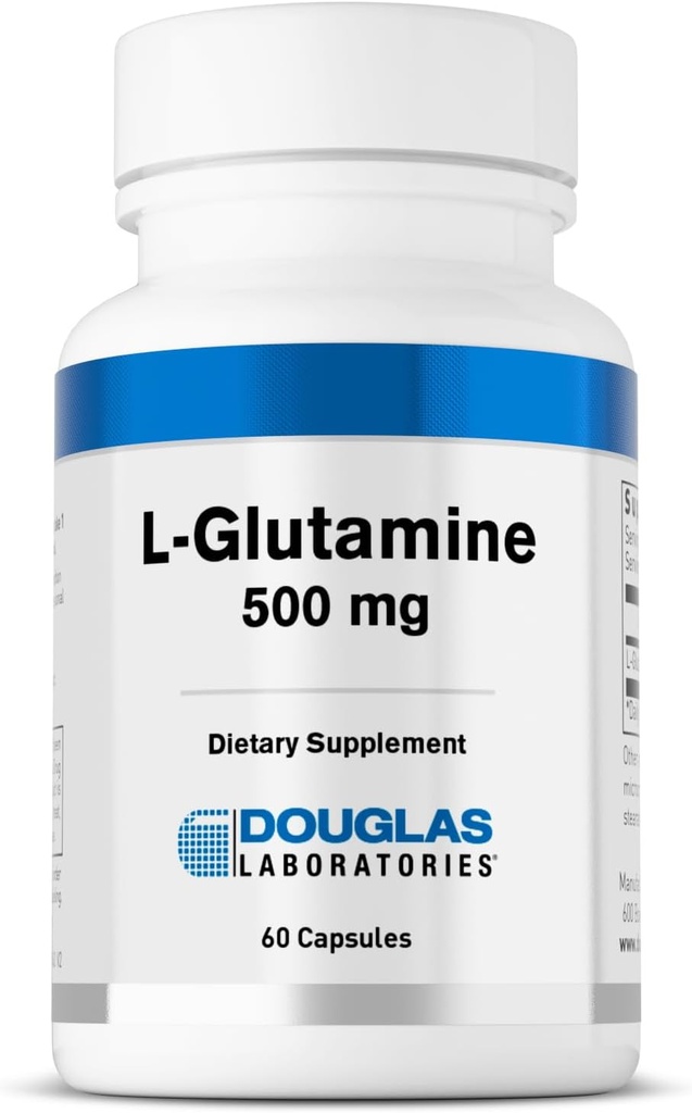 Douglas Laboratories L-Glutamine | 위장 및 면역 체계의 구조와 기능 지원 | 60 캡슐