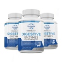 실험실 성인을 위한 자연적인 소화 효소 & Probiotic 보충교재, 180의 캡슐 - 소화를 위한 Digestive 효소 & 이점 Probiotic의 영양이 있는 혼합 & 소화 건강.
