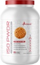 대사 영양 Whey Protein Isolate ISO PWDR 땅콩 버터 쿠키, 3.04lb, 23 서빙, 26g 단백질, 빠른 소화, Zero Carbs, 맛있는 맛, 매우 낮은 Carbs 및 지방, Zero Lactose