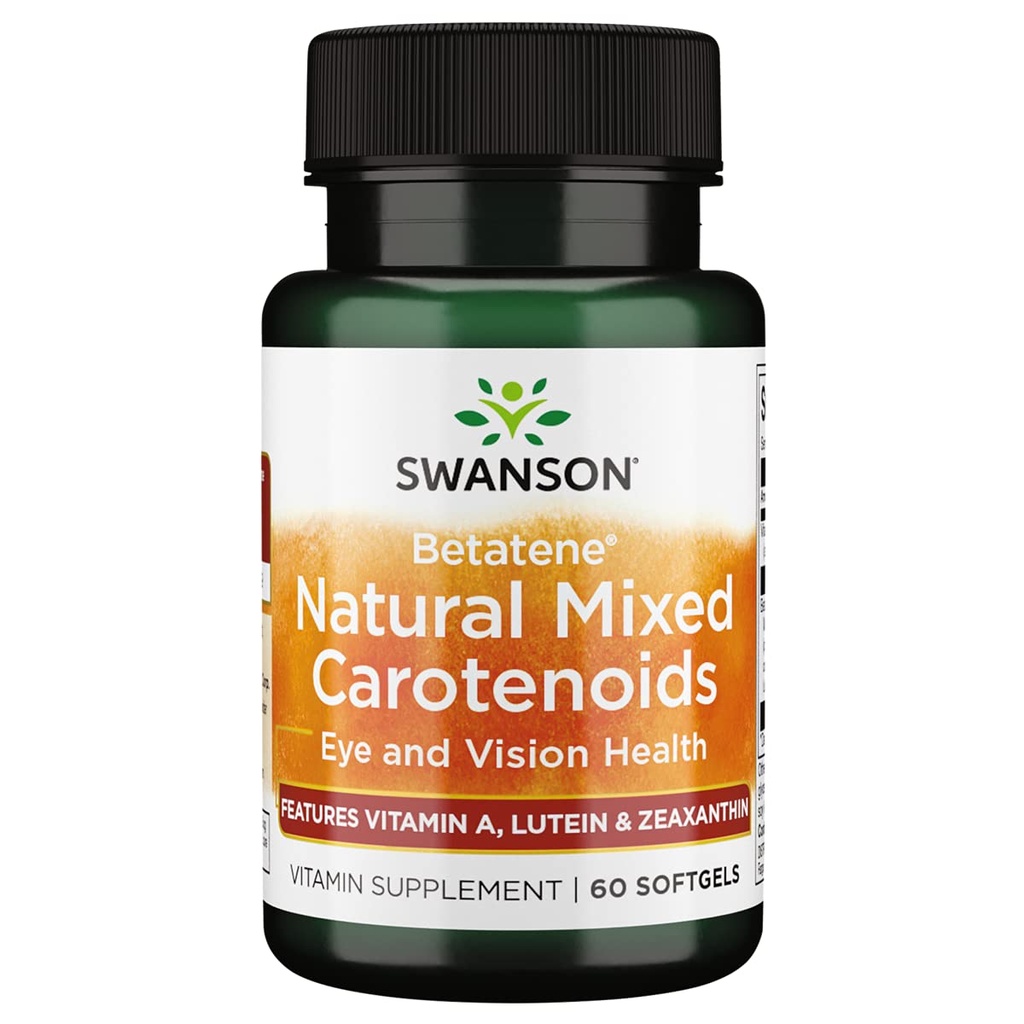 Swanson ULT BETATENE NAT 혼합 CAROTENOID 60SG