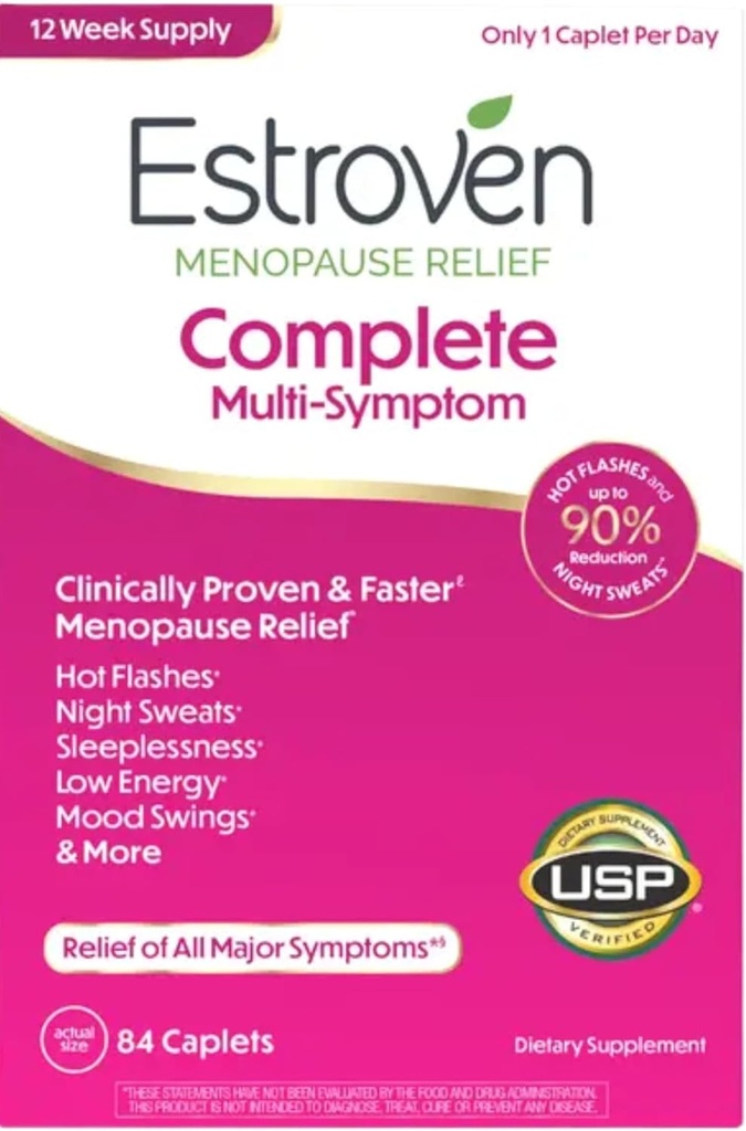 Value Pack - 여성용 Multi-Symptom Menopause 보충 완료, 84 Ct.