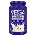 Vega Protein Made Simple Protein Powder, Vanilla - Stevia Free, Vegan, Plant Based, Healthy, Gluten Free, 여성 및 남성용 완두 단백질, 2.2 파운드 (패키지 May Vary)