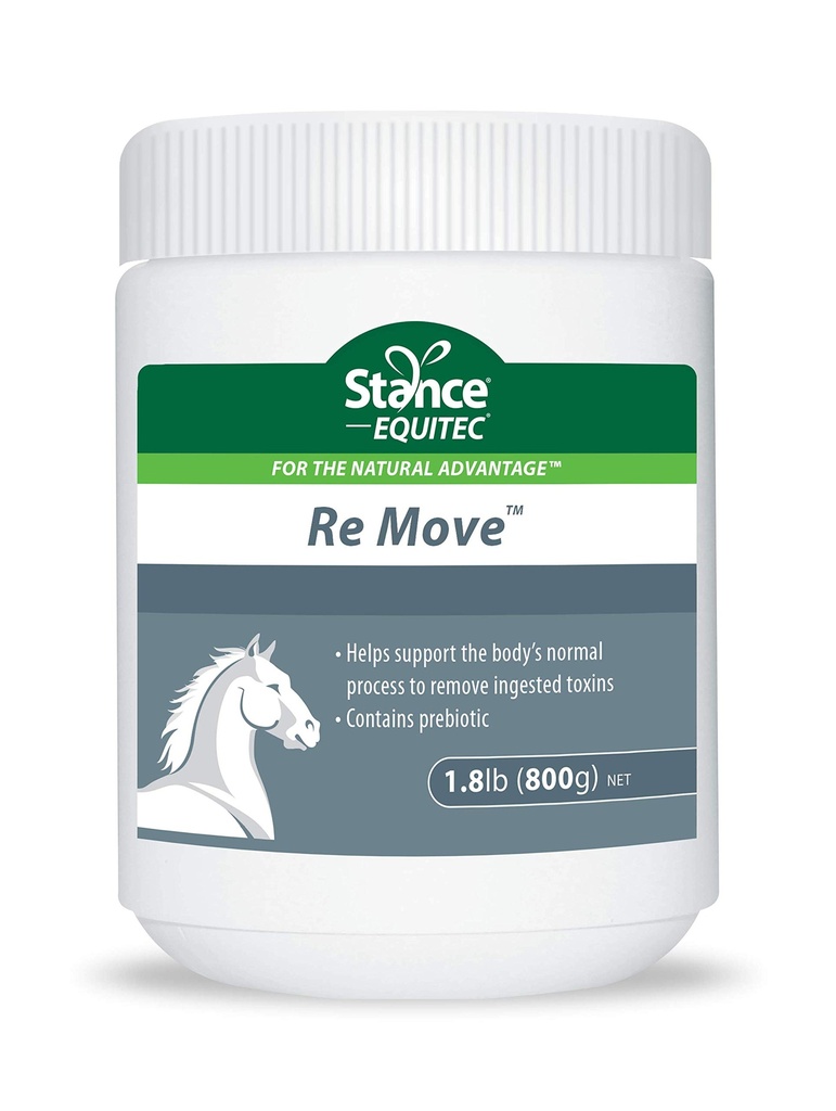 Stance Equitec Re Move - 말은 인체의 정상적인 프로세스를 지원하여 Ingested Toxins, Probiotics를 포함합니다 - 1.5 lb